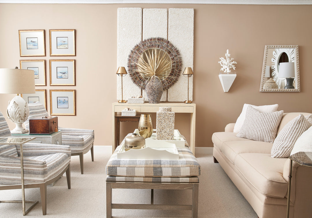 Small Cream Artichoke Lamp - 69453