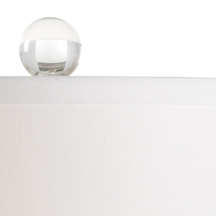 White Marbled Glazed/Clear