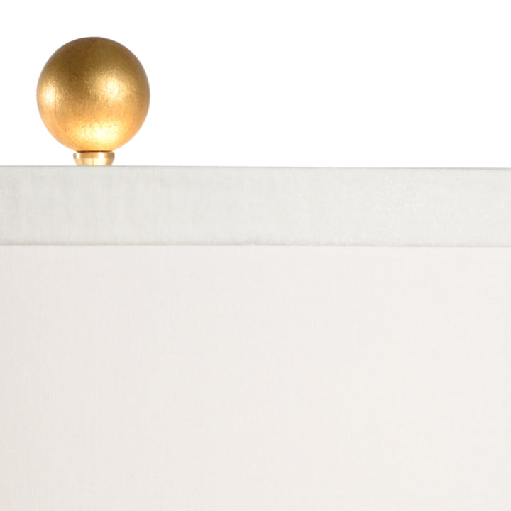 Mottled Gray/Antique Gold Leaf
