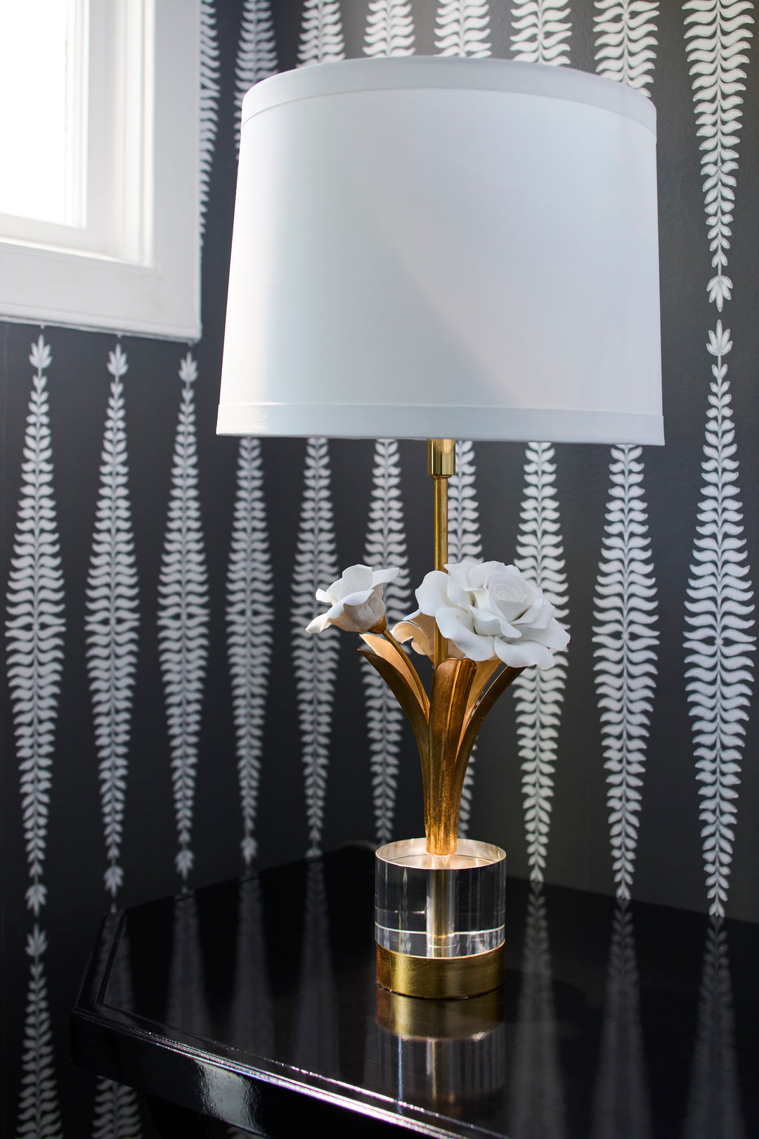 Small Rose Lamp - 69569