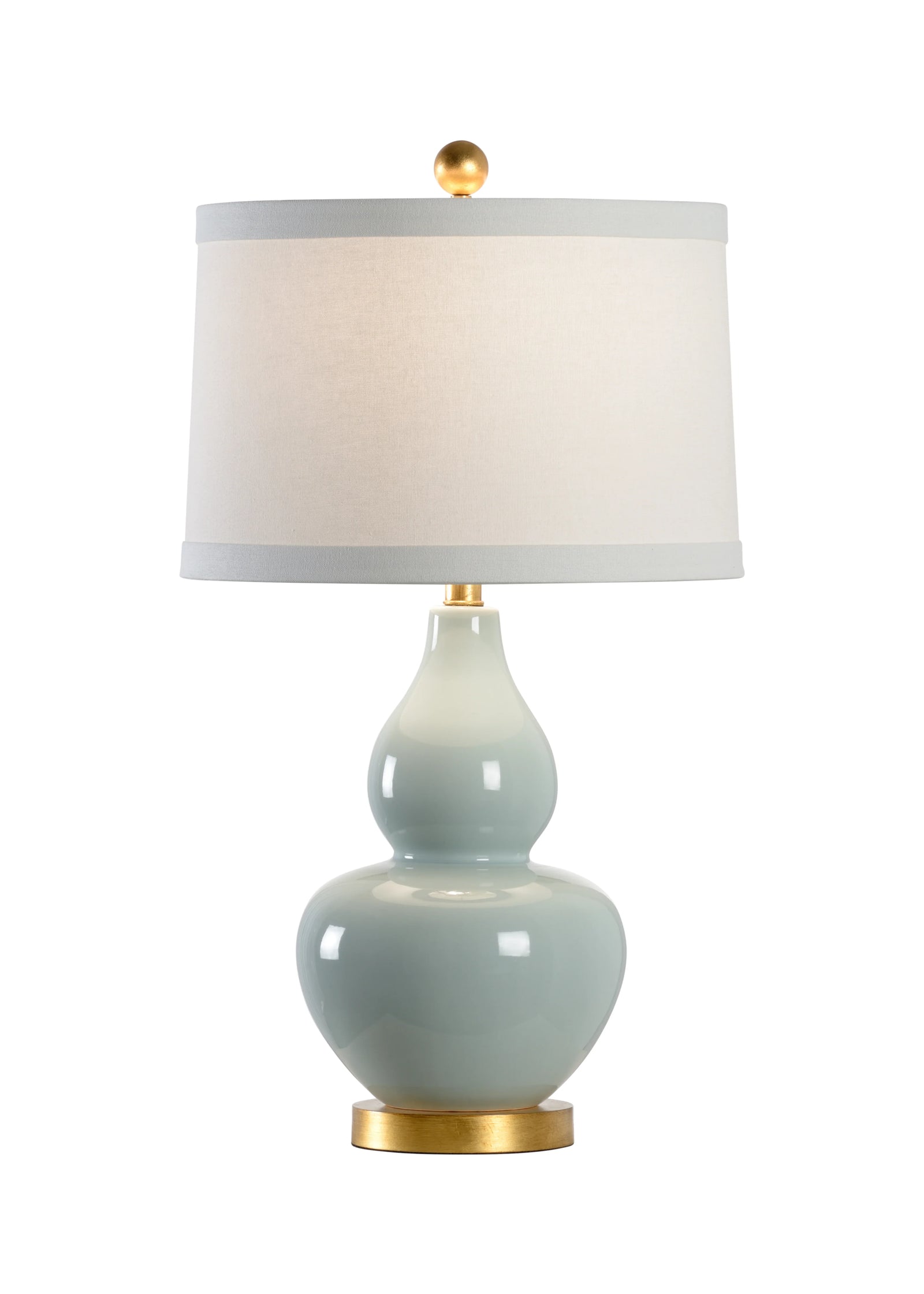 Celadon Glaze/Antique Gold Leaf