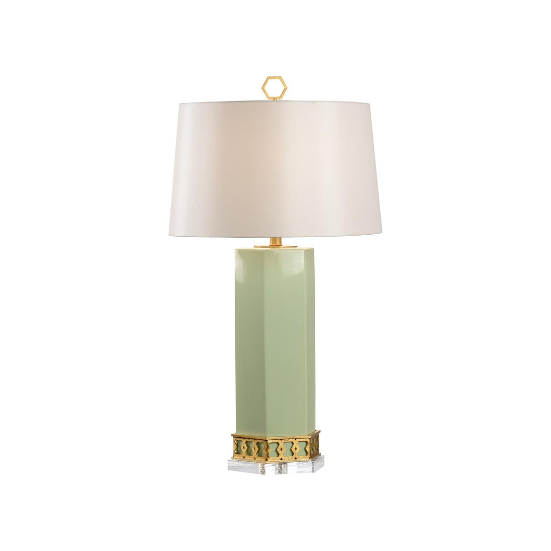Pistachio/Antique Gold Leaf/Clear