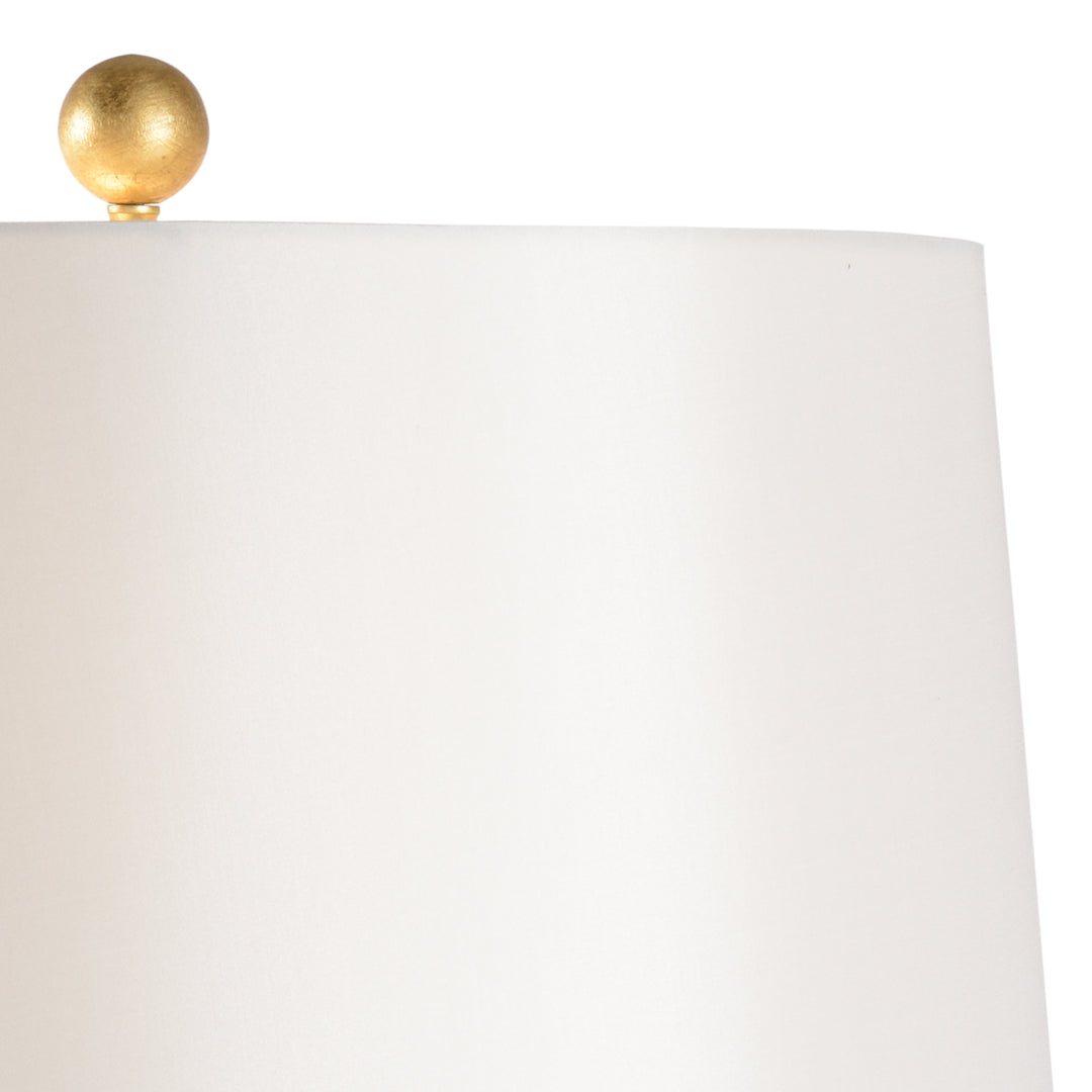 White Glaze/Metallic Gold/Clear