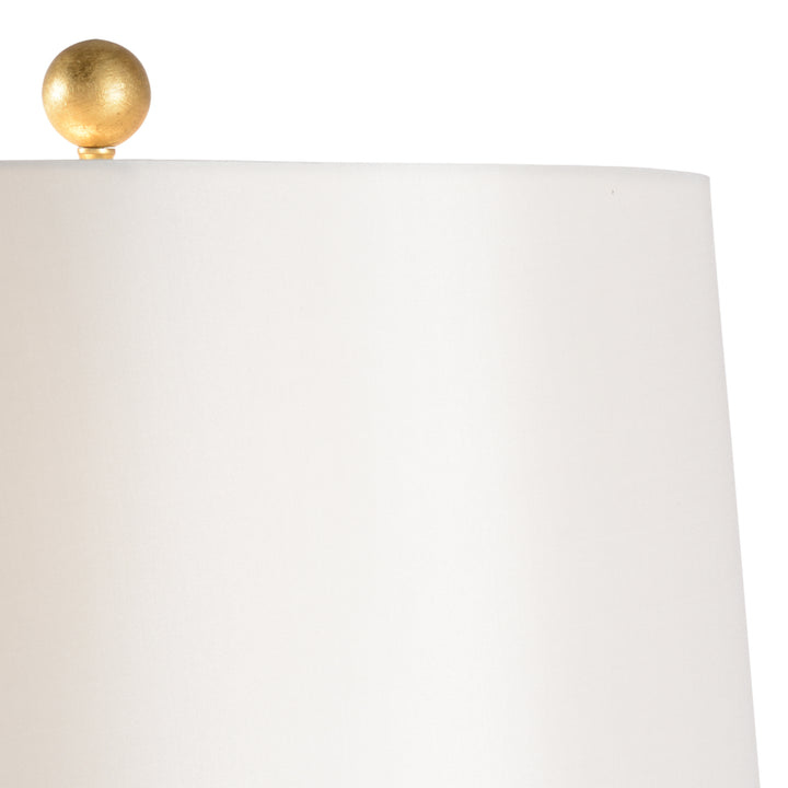 White Glaze/Metallic Gold/Clear