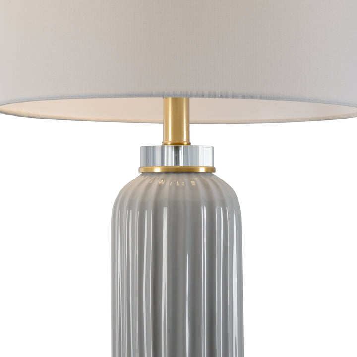 Gray Glaze/Antique Brass/Clear