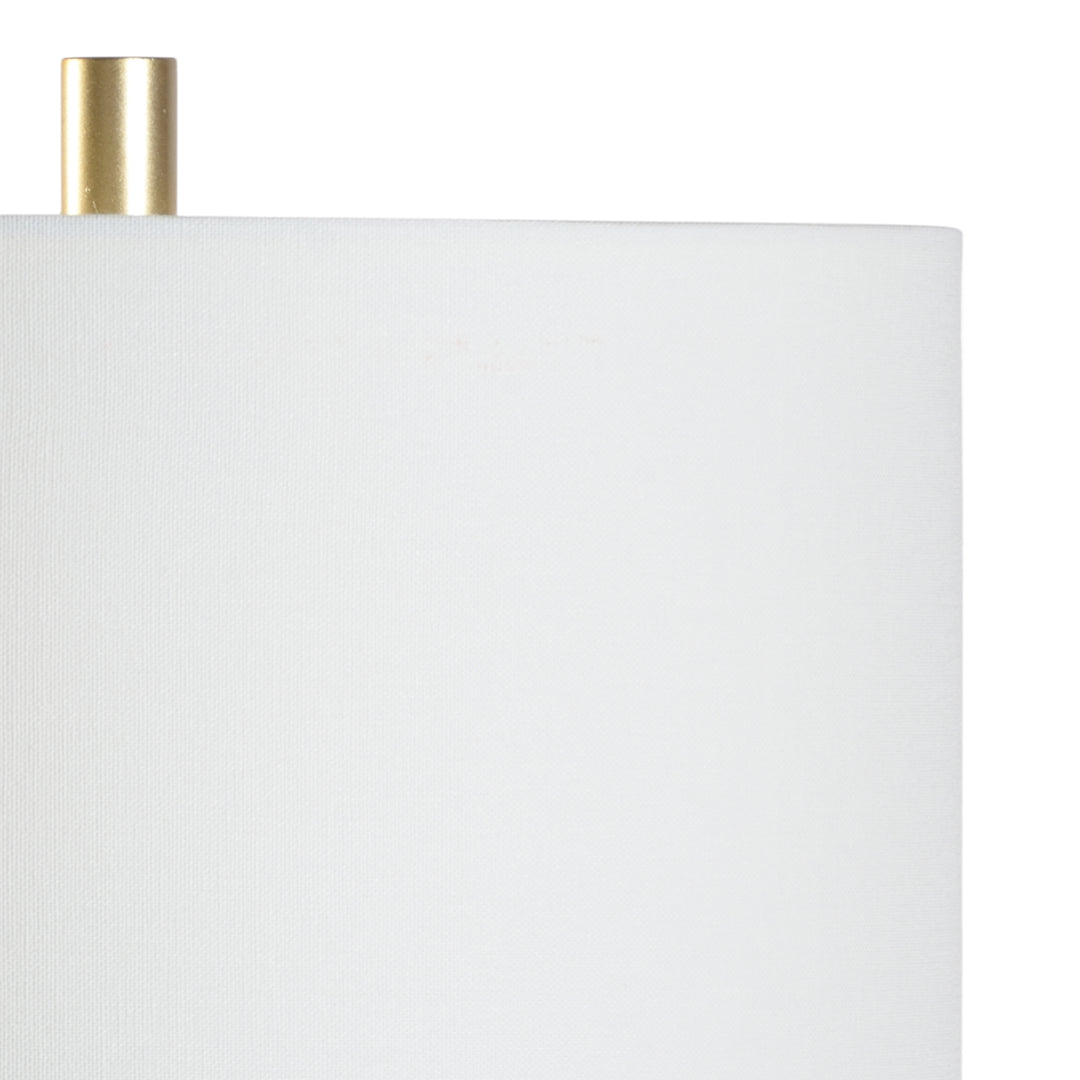 Blue Glaze/Antique Brass/Clear