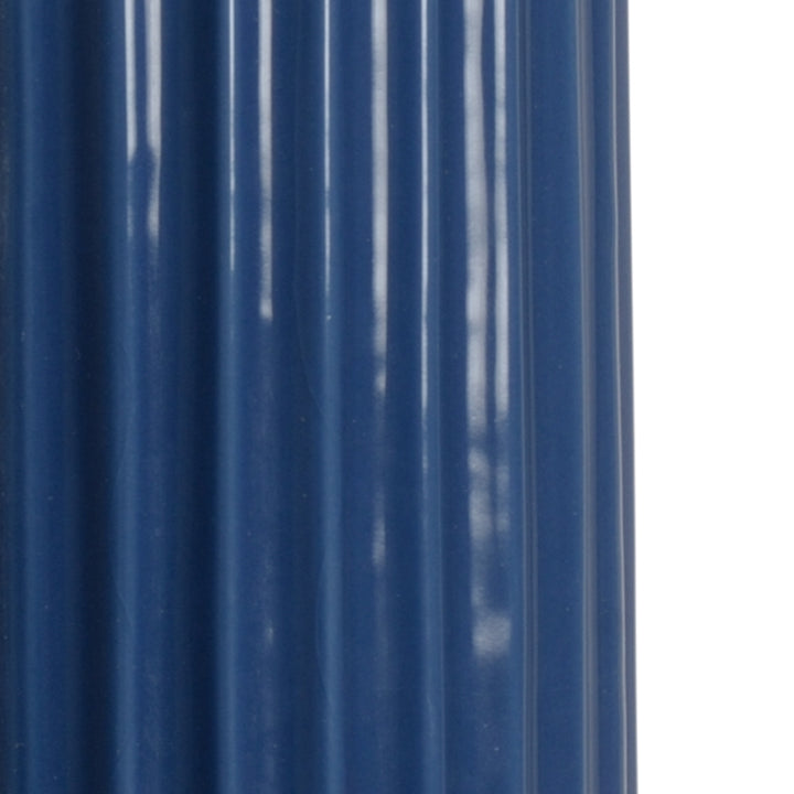 Blue Glaze/Antique Brass/Clear