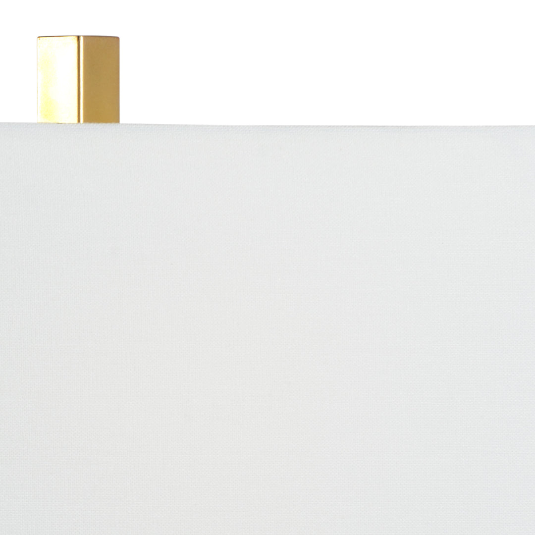White Kennedy Marble Lamp - 69959