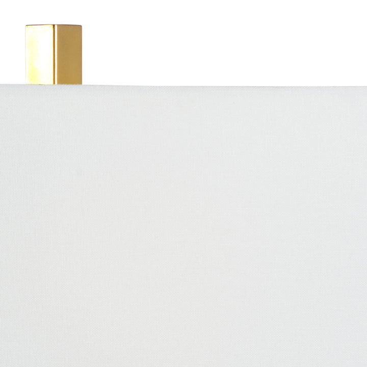 White Kennedy Marble Lamp - 69959