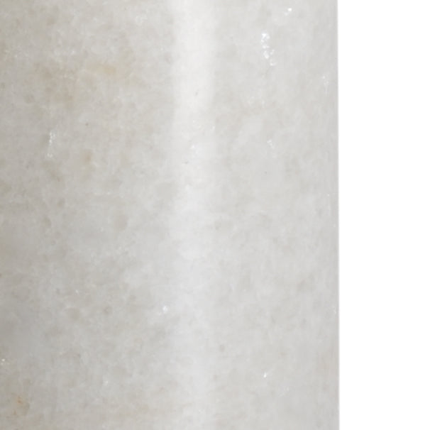 Round White Crosby Lamp - 69960