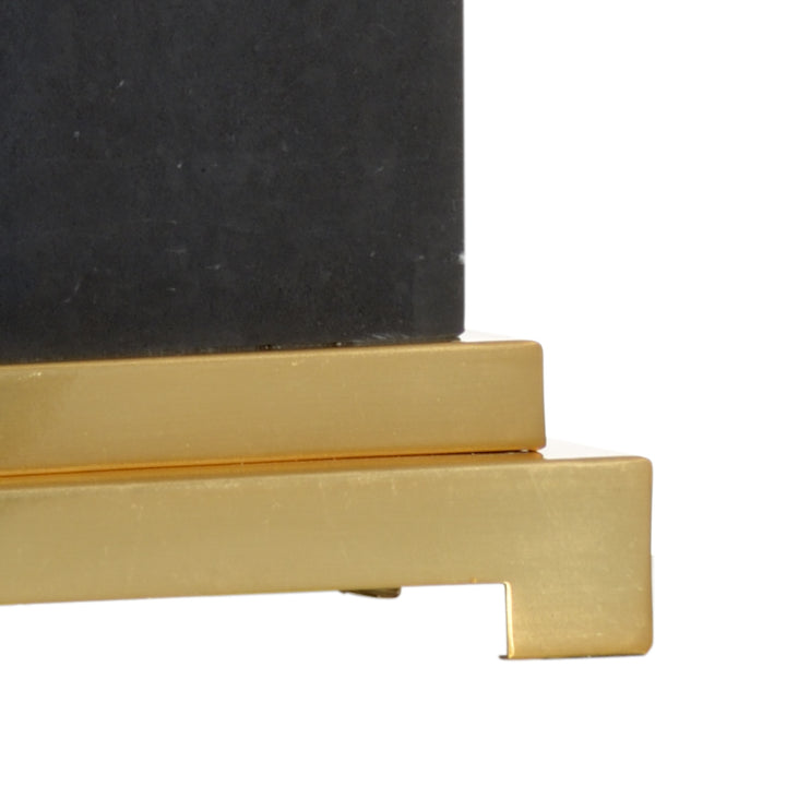 Black Kennedy Marble Lamp - 69963
