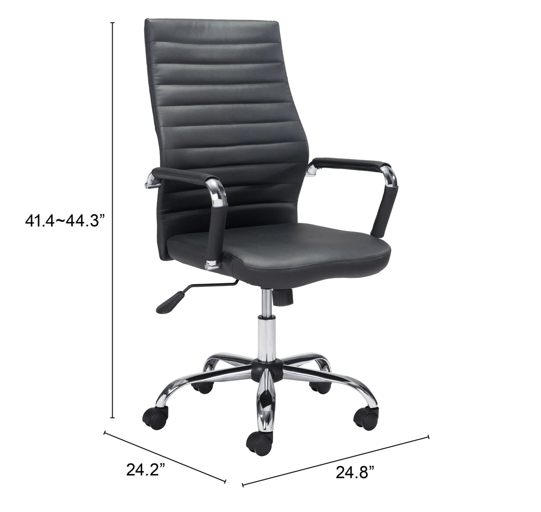 Primero Office Chair Black - AmericanHomeFurniture