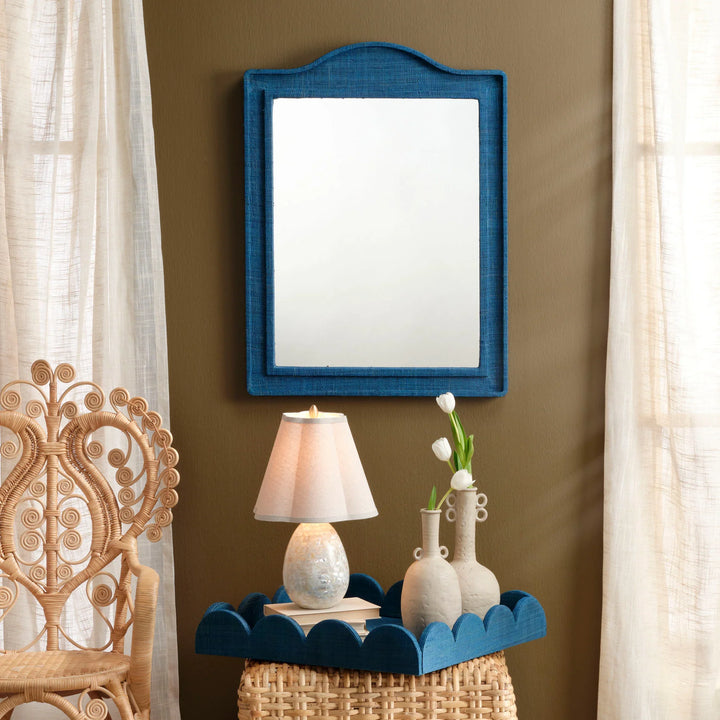 Hilltop Raffia Arch Wall Mirror - AmericanHomeFurniture
