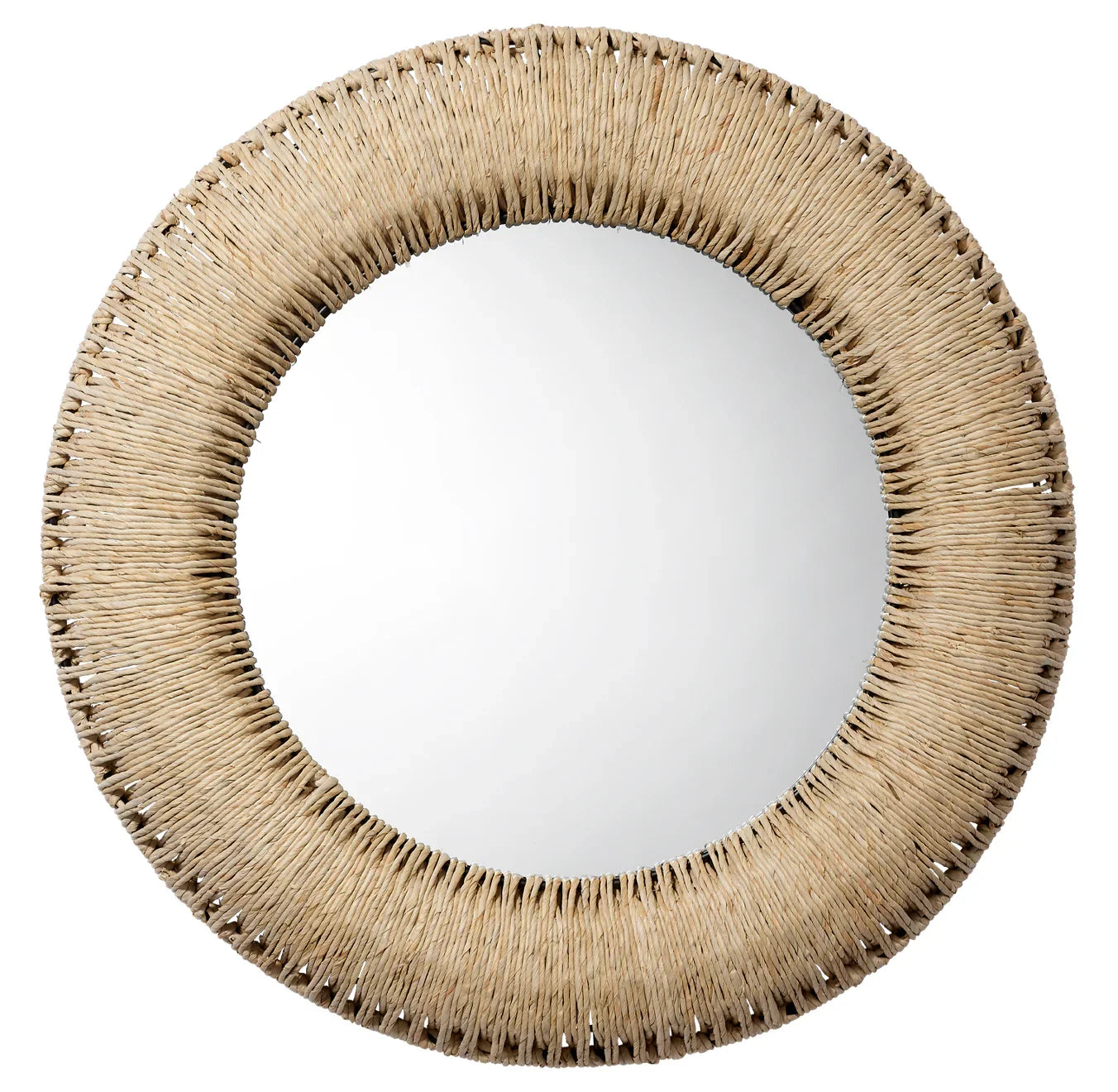Jamie Young Hollis Round Rope Wall Mirror WALL MIRRORS