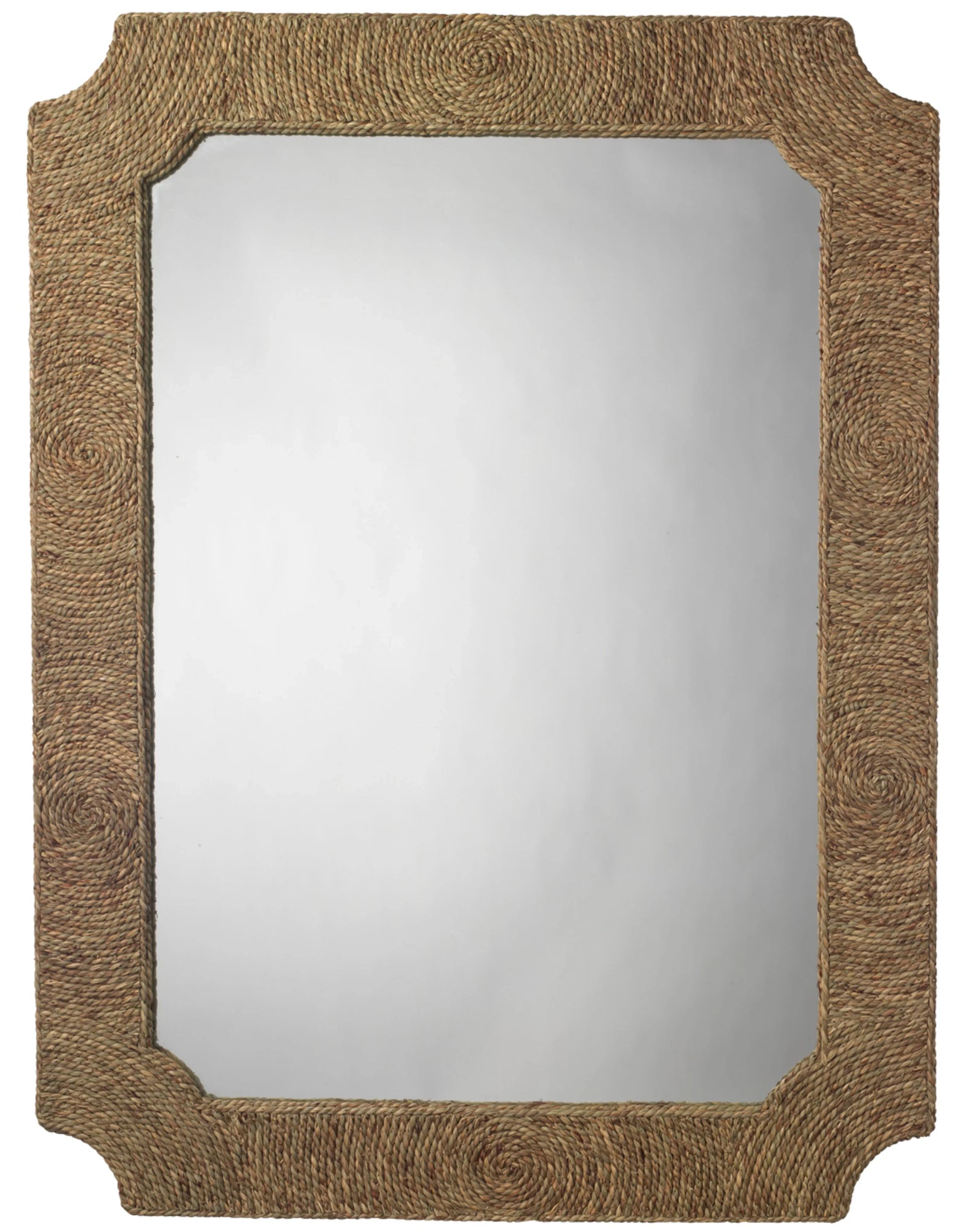 Jamie Young Marina Seagrass Wall Mirror WALL MIRRORS