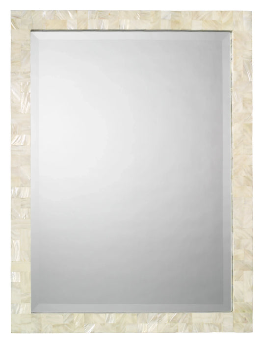 Jamie Young Rectangle Mother of Pearl Wall Mirror WALL MIRRORS