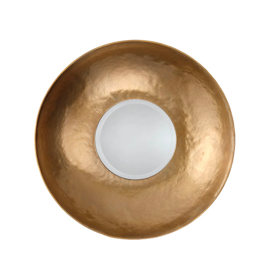 Jamie Young Theia Iron Round Wall Mirror WALL MIRRORS
