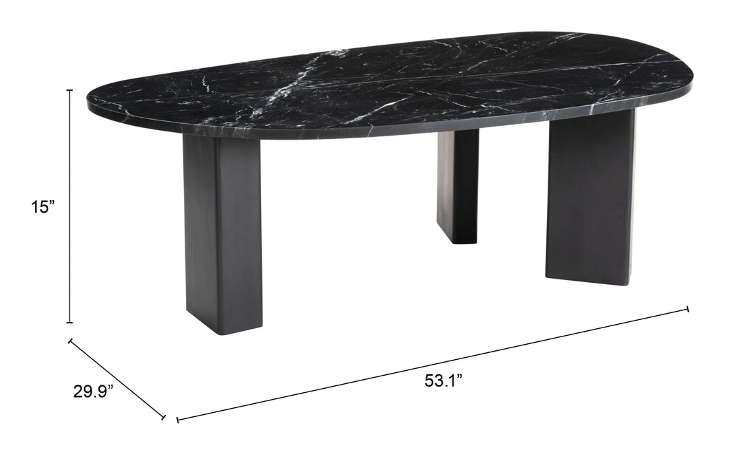 Aberdeen Coffee Table Black - AmericanHomeFurniture