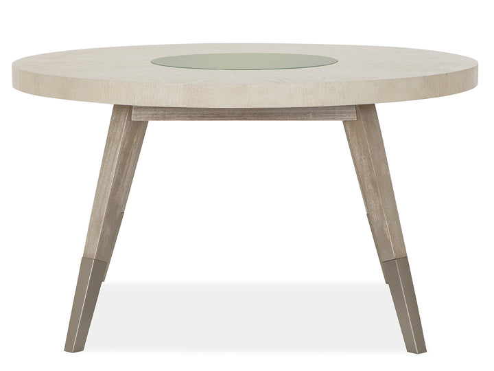 Lenox Acadia White Round Dining Table - D5490-24