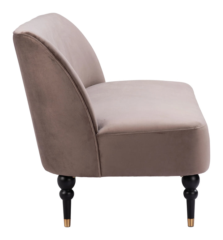 Bintulu Loveseat Taupe - AmericanHomeFurniture