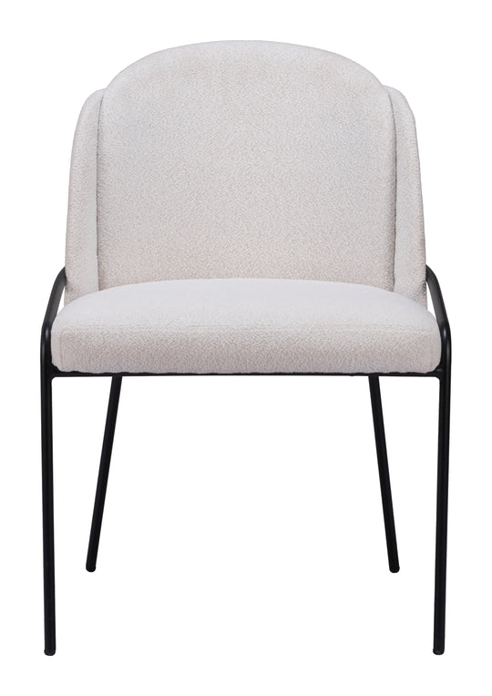 Jambi Dining Chair (Set of 2) Ivory - 109965