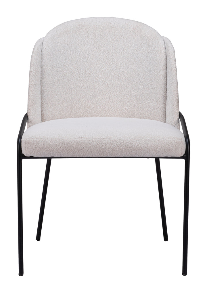 Jambi Dining Chair (Set of 2) Ivory - 109965