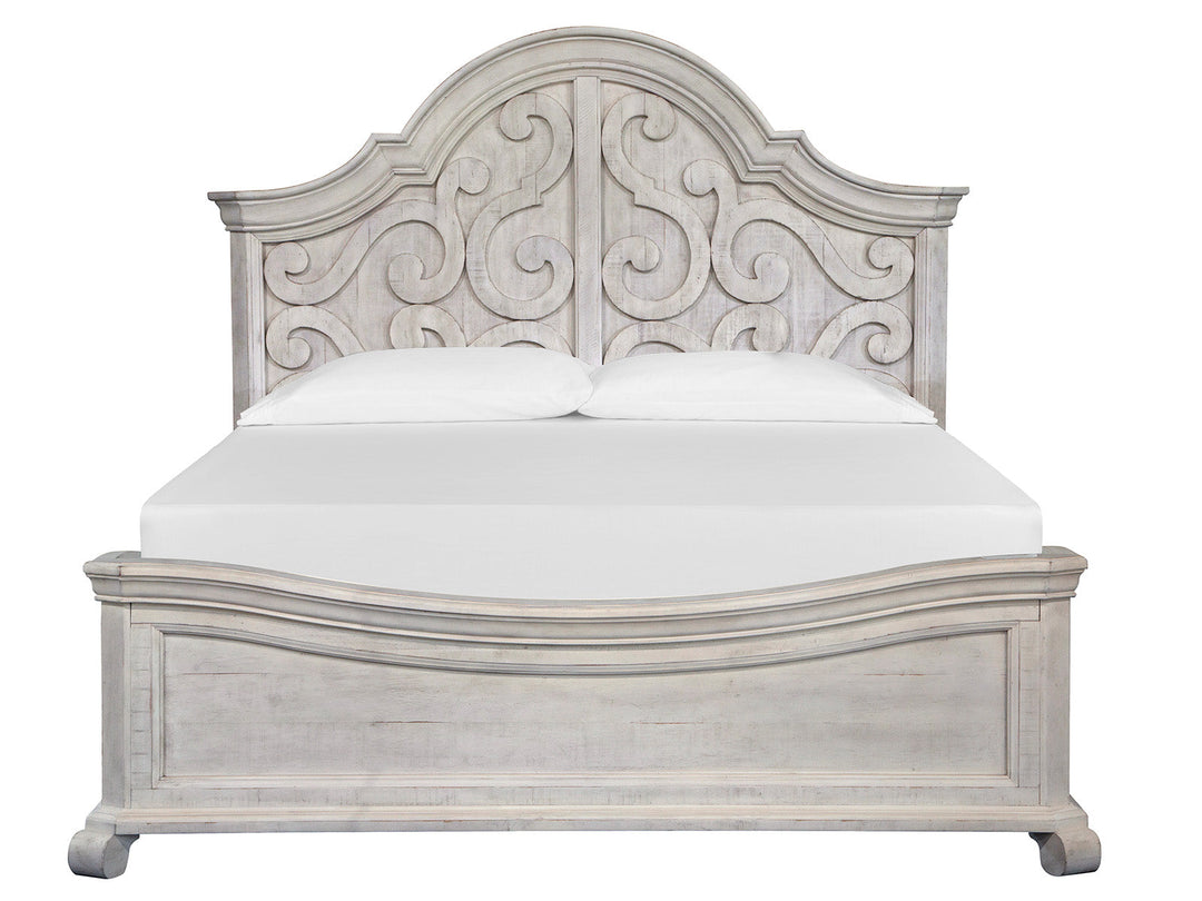 Bronwyn Alabaster Shaped Panel Bed