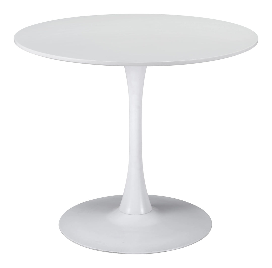 Opus Dining Table White - AmericanHomeFurniture