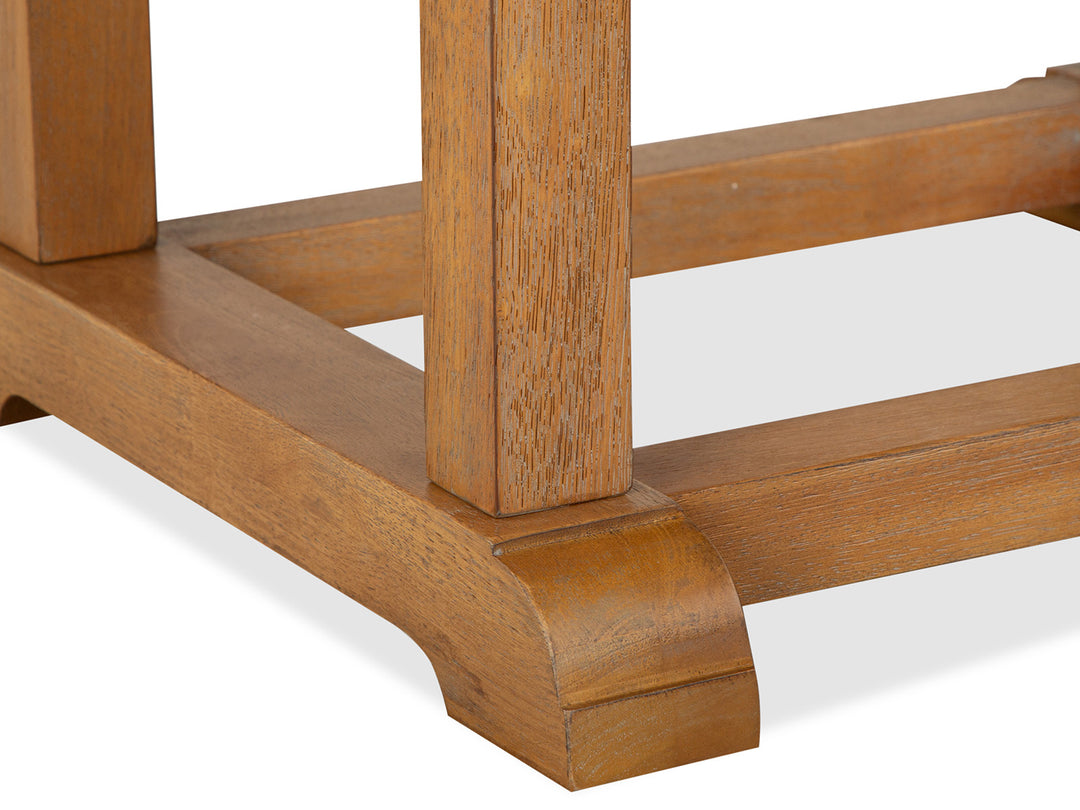 Lindon Belgian Wheat Rectangular End Table - T5570-03
