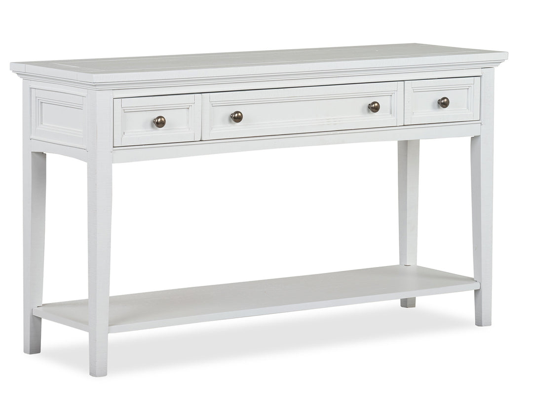 Heron Cove Chalk White Rectangular Sofa Table - T4400-73