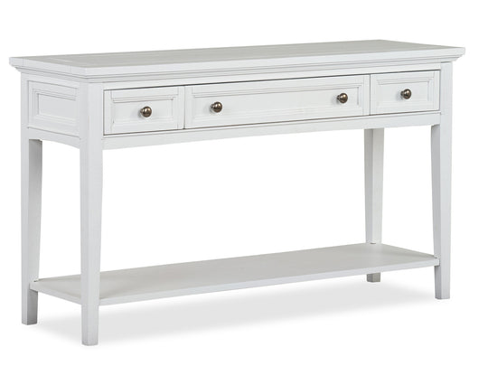 Heron Cove Chalk White Rectangular Sofa Table - T4400-73