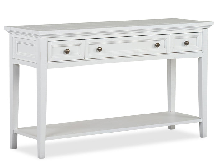 Heron Cove Chalk White Rectangular Sofa Table - T4400-73