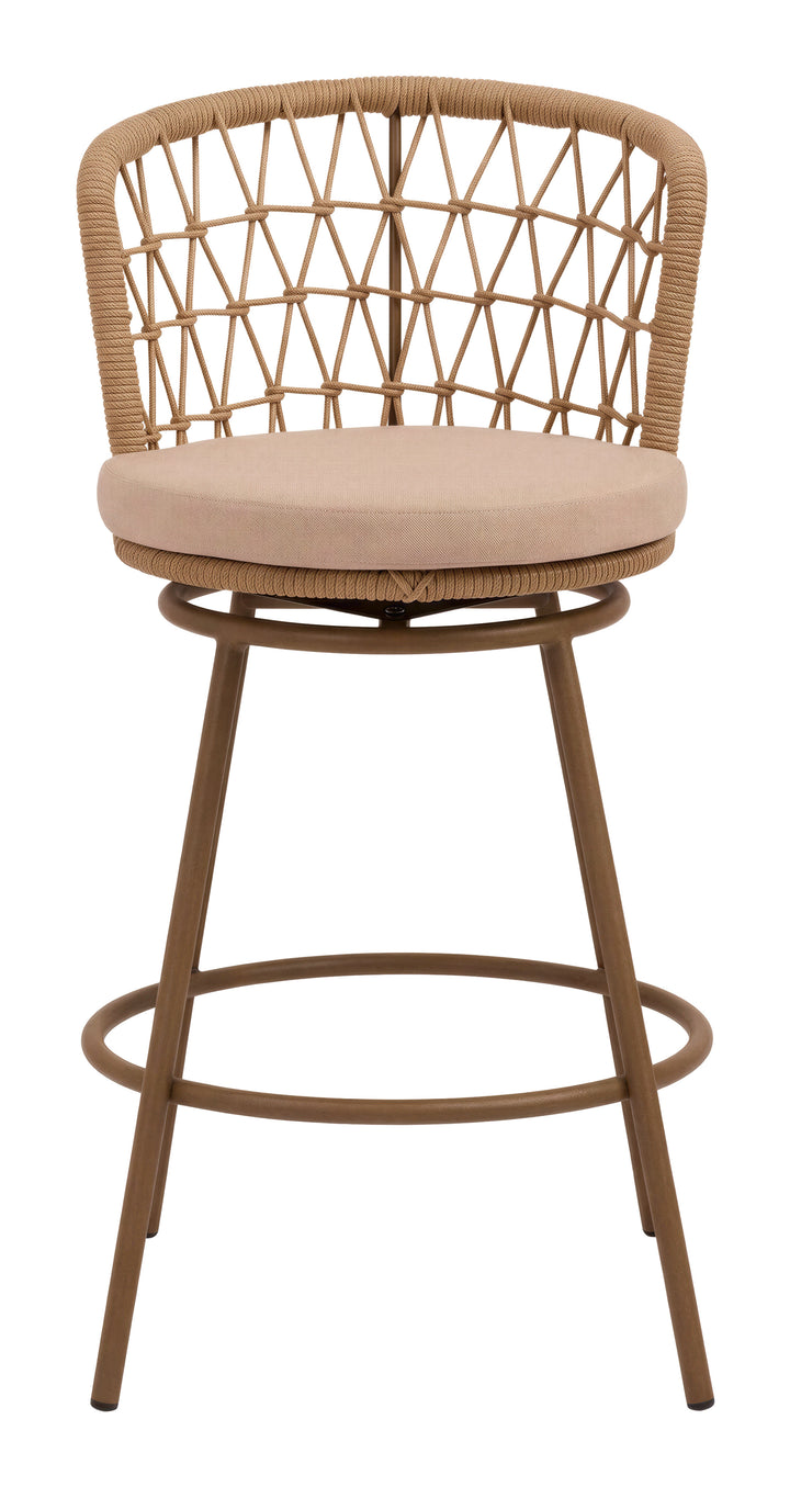 Islamorada Swivel Barstool Brown - 704316