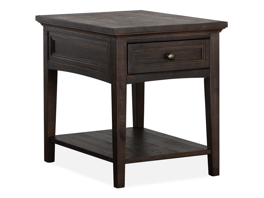 Westley Falls Graphite Rectangular End Table - T4399-03