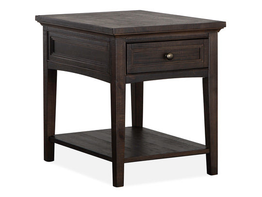 Westley Falls Graphite Rectangular End Table - T4399-03