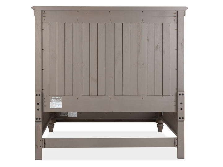 Lancaster Dovetail Grey Queen Panel Bed - B4352-54