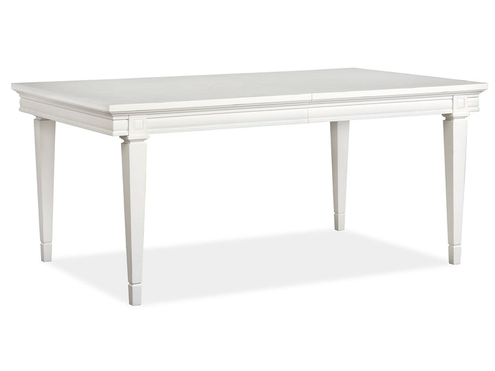 Willowbrook Egg Shell White Extendable Rectangular Dining Table - D5324-20
