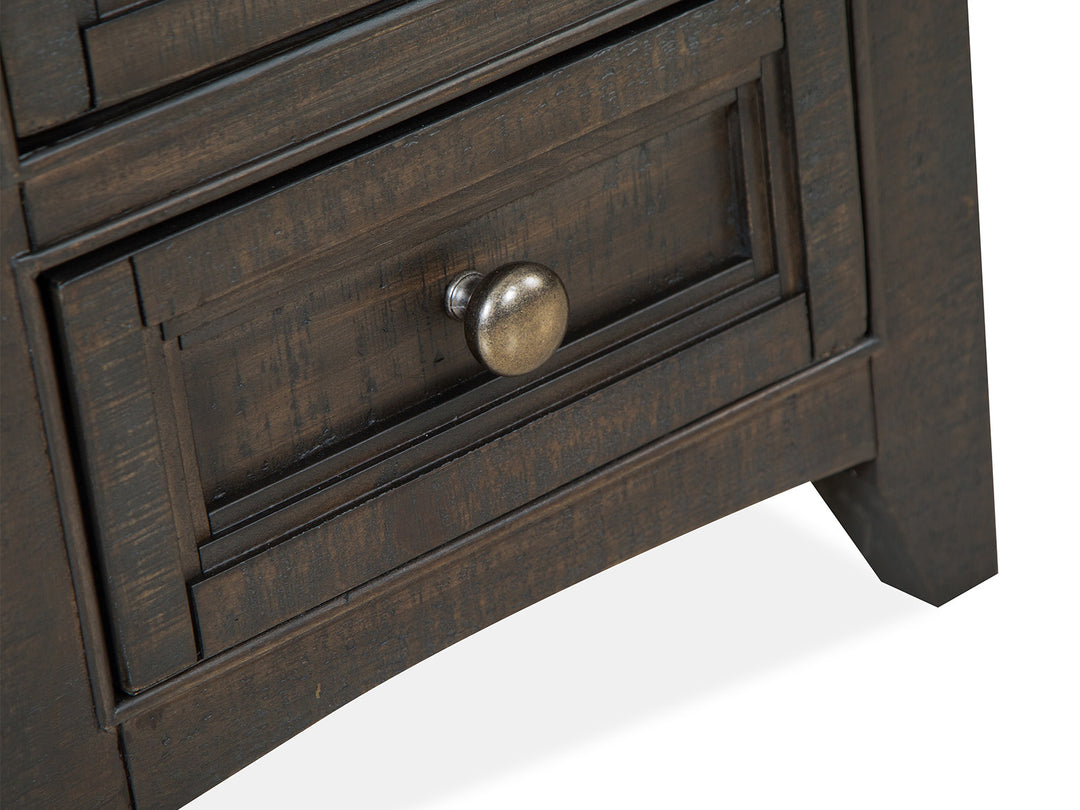 Westley Falls Graphite Chairside End Table - T4399-10