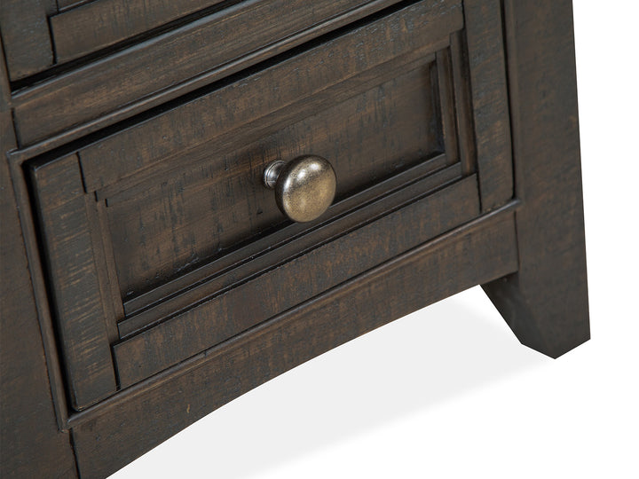 Westley Falls Graphite Chairside End Table - T4399-10
