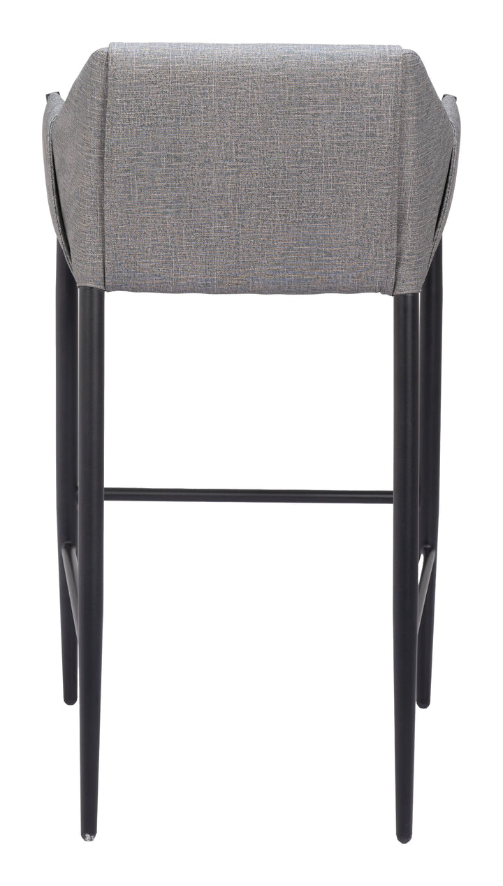 Andover Barstool Slate Gray - AmericanHomeFurniture