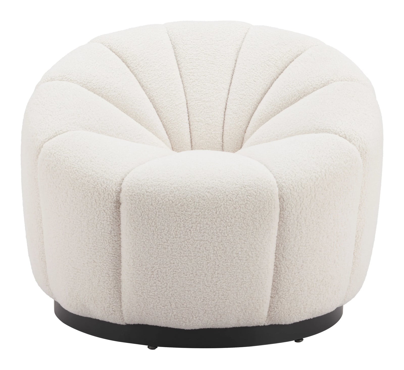 Zuo Bhutan Accent Chair Cream ACCENT + LOUNGE CHAIRS