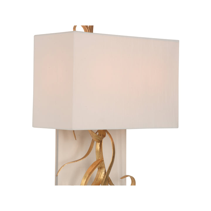 Curling Leaves Sconce w/ Acrylic - 70241