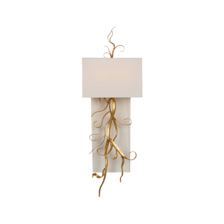 Curling Leaves Sconce w/ Acrylic - 70241