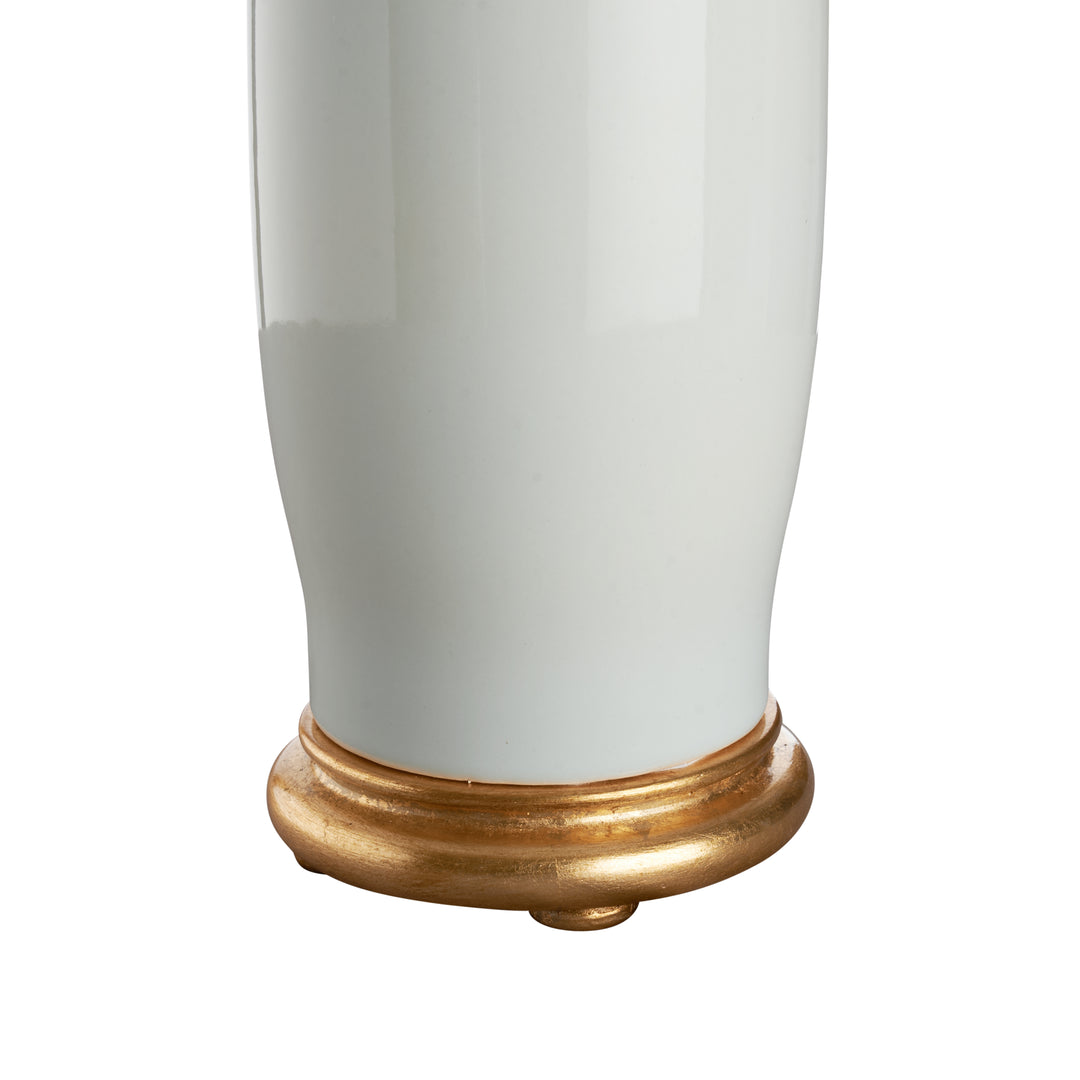 Iceberg Glaze/Gold Leaf