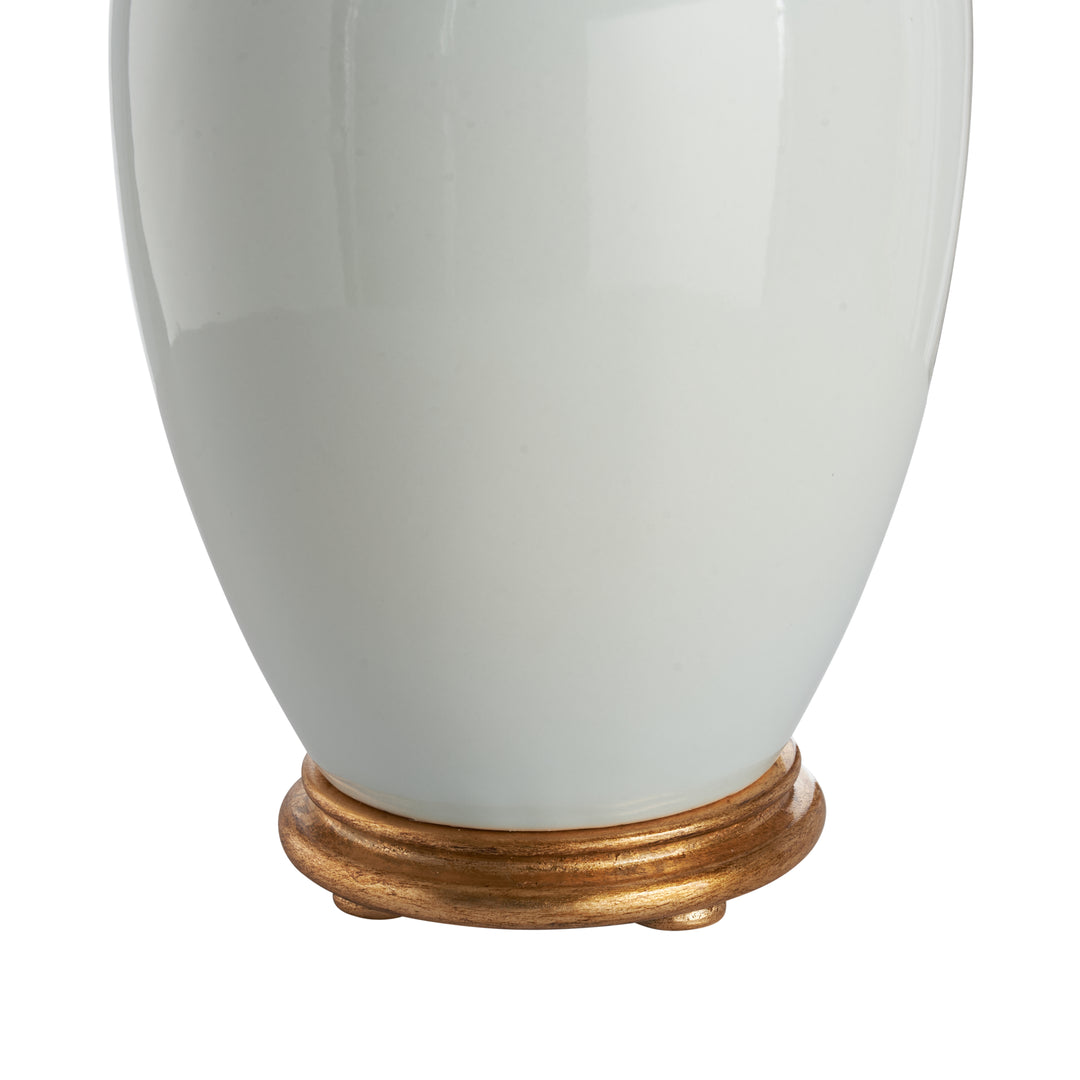 Iceberg Glaze/Gold Leaf