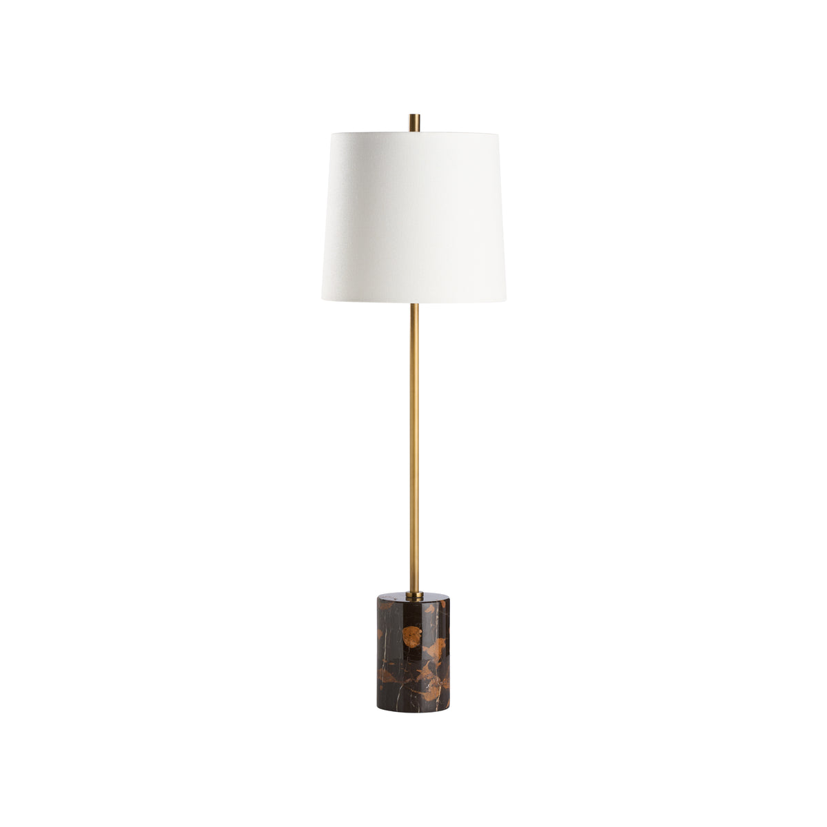 Antique Brass/Natural Brown