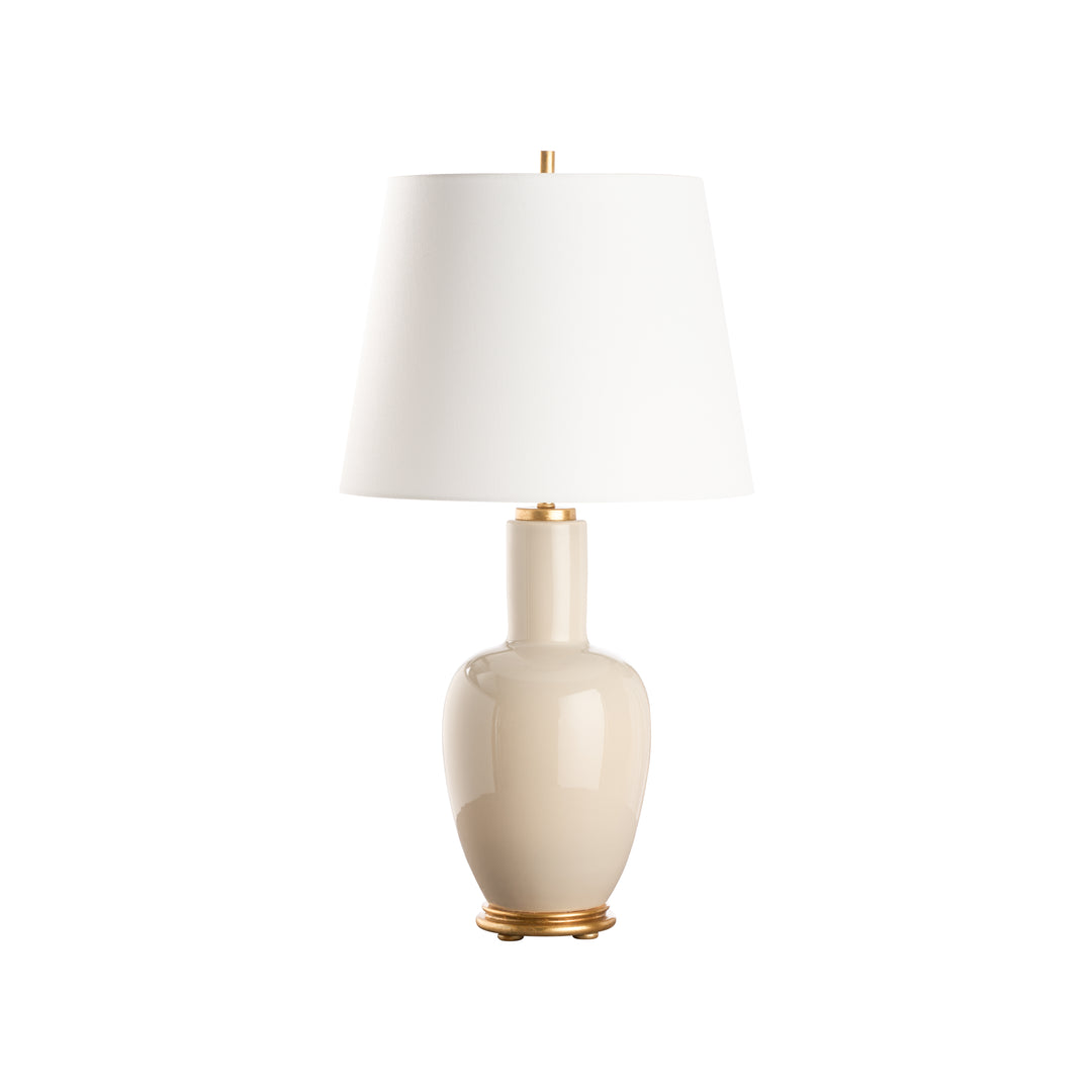 Beige Glaze/Gold Leaf