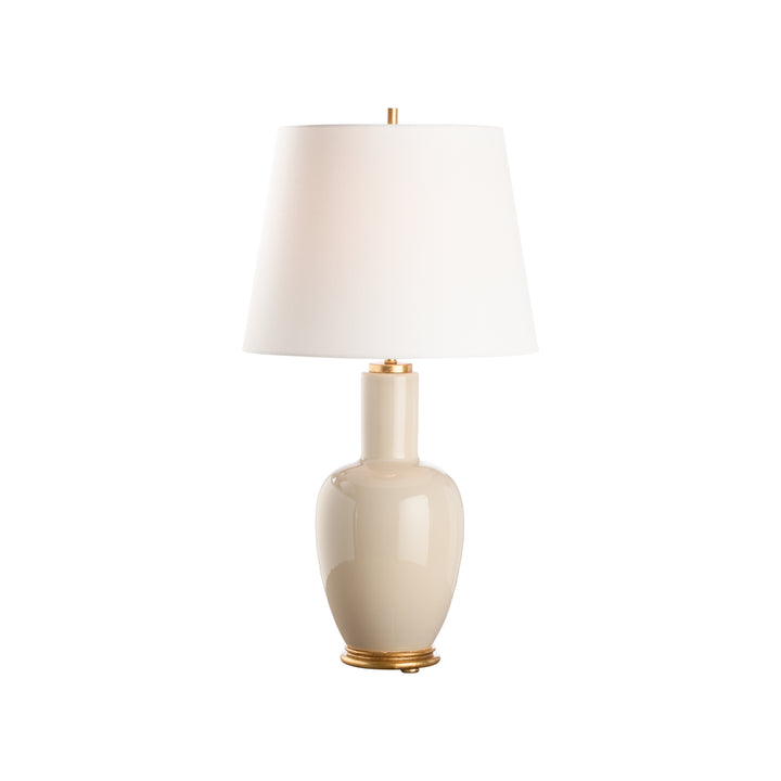 Beige Glaze/Gold Leaf
