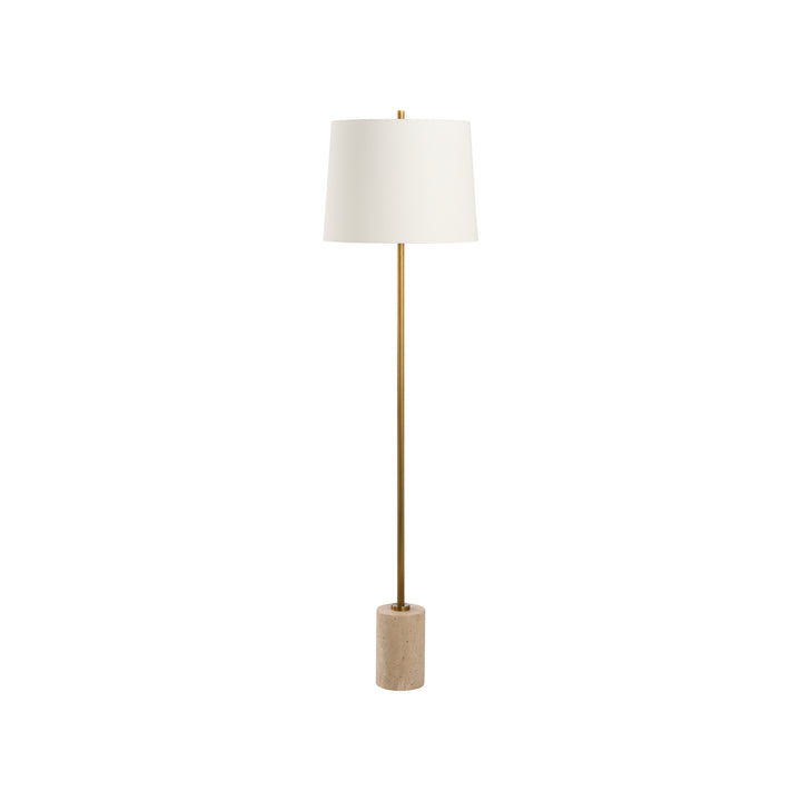 Natural White/Antique Brass