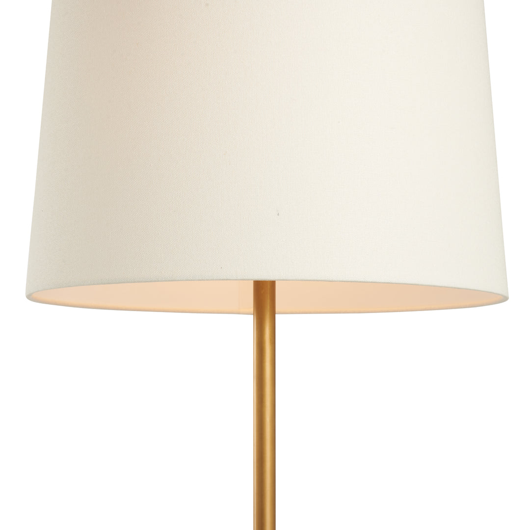 Natural White/Antique Brass
